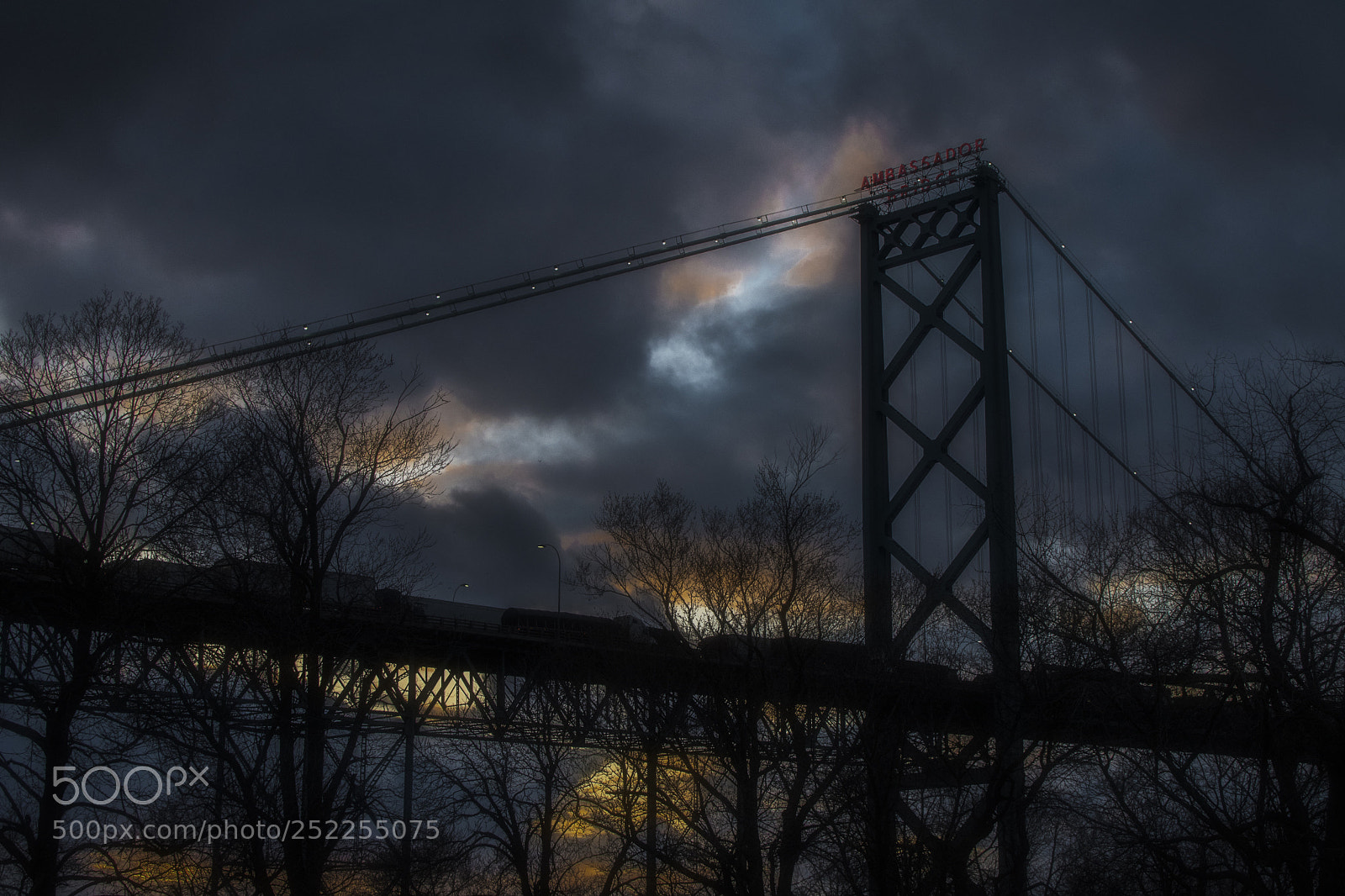 Nikon D500 sample photo. Bridge at dusk. windsor photography