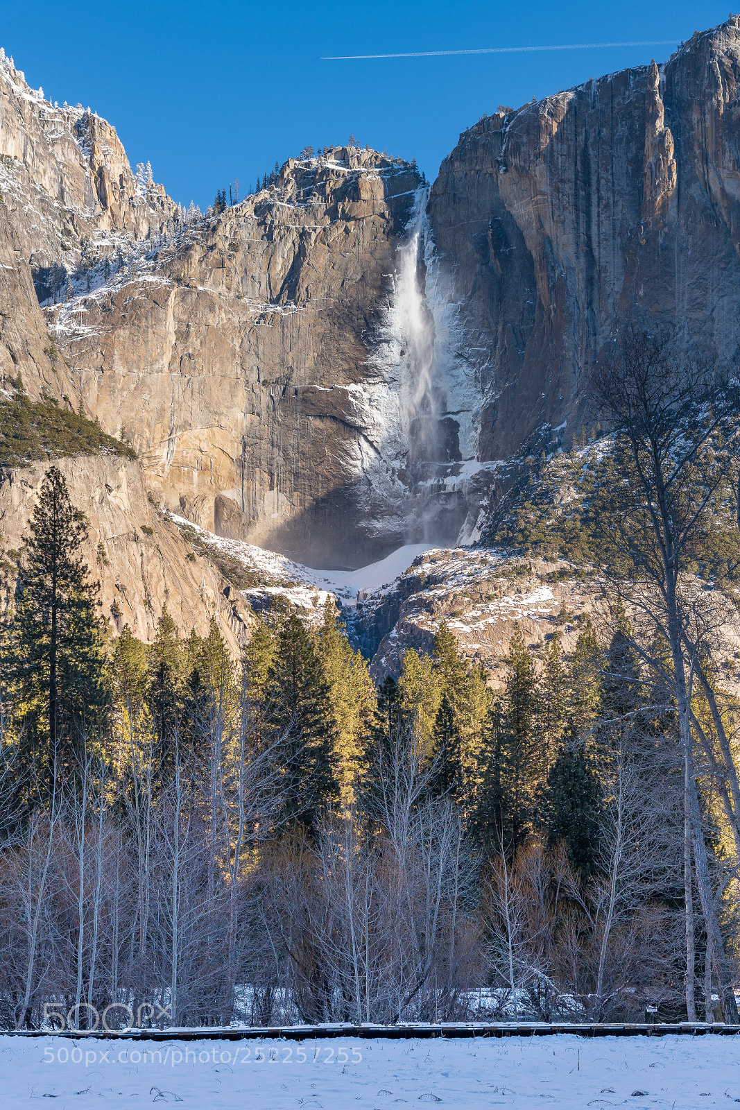 Nikon D850 sample photo. Yosemite falls sunrise, yosemite photography