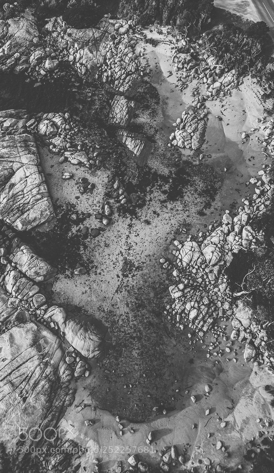 DJI FC220 sample photo. Bay of fires in photography