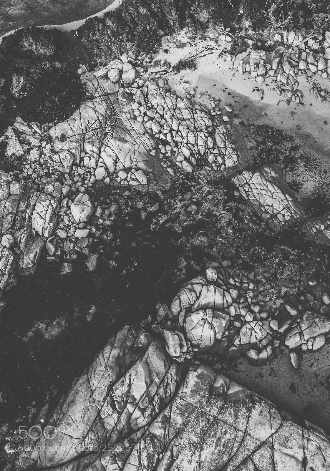 DJI FC220 sample photo. Bay of fires in photography