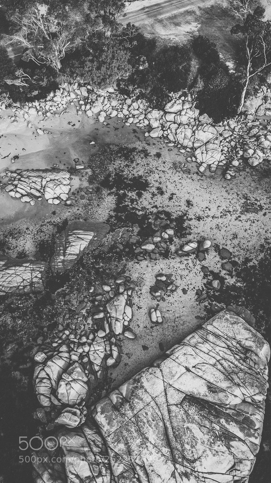 DJI FC220 sample photo. Bay of fires in photography