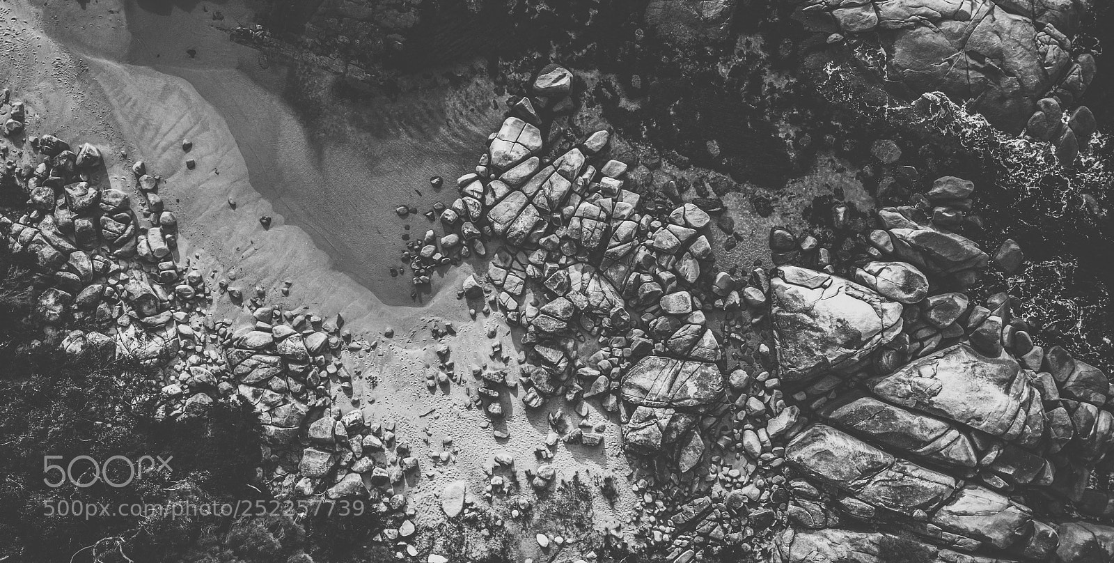 DJI FC220 sample photo. Bay of fires in photography
