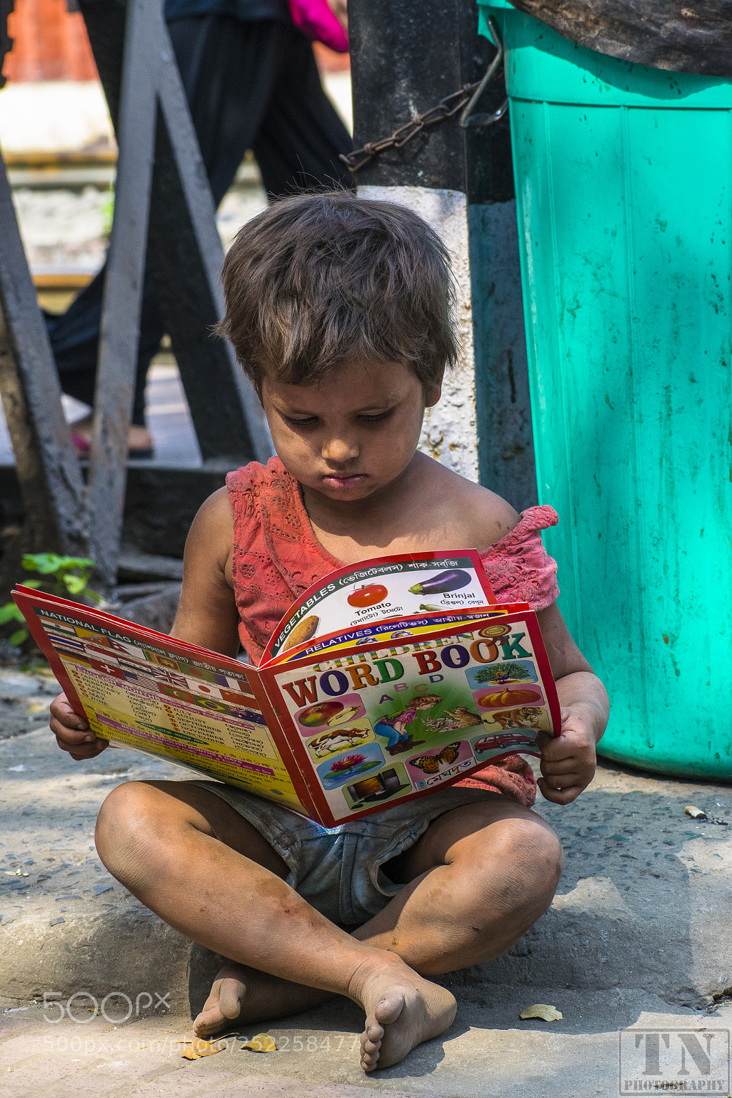 Nikon D3300 sample photo. Street child photography