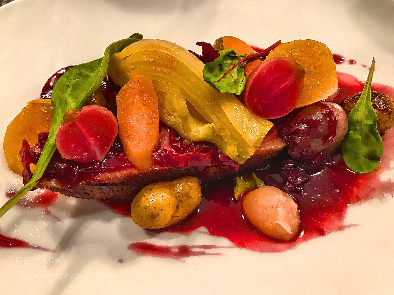 Apple iPhone 7 Plus sample photo. Duck and vegetables  photography