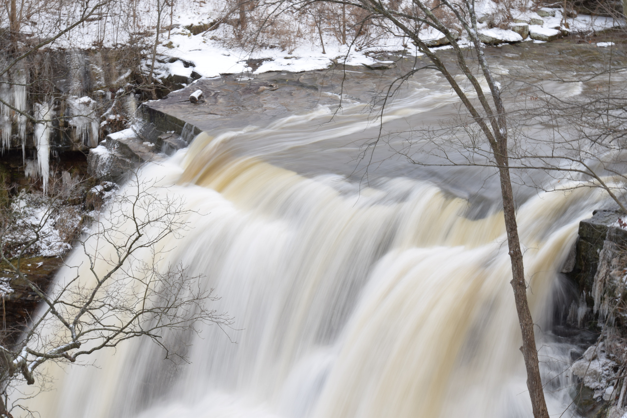 Nikon D5300 sample photo. Snow freeze photography