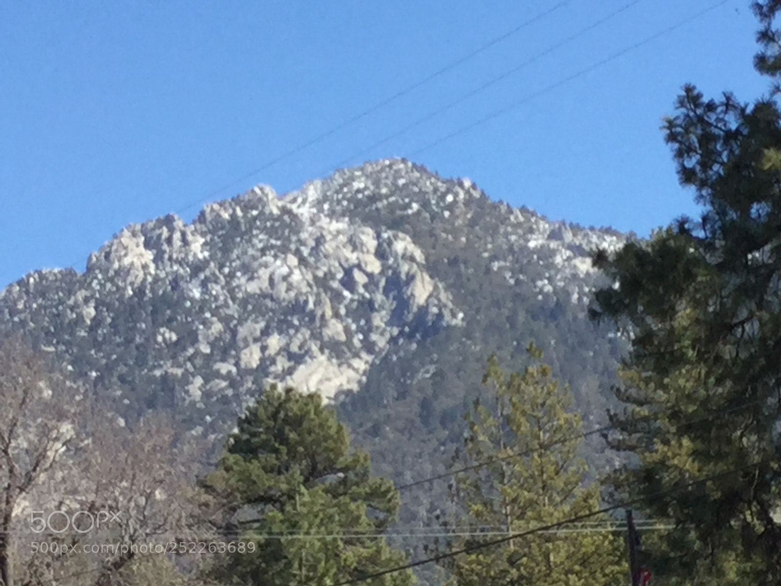 Apple iPod touch sample photo. Idyllwild mountain  photography
