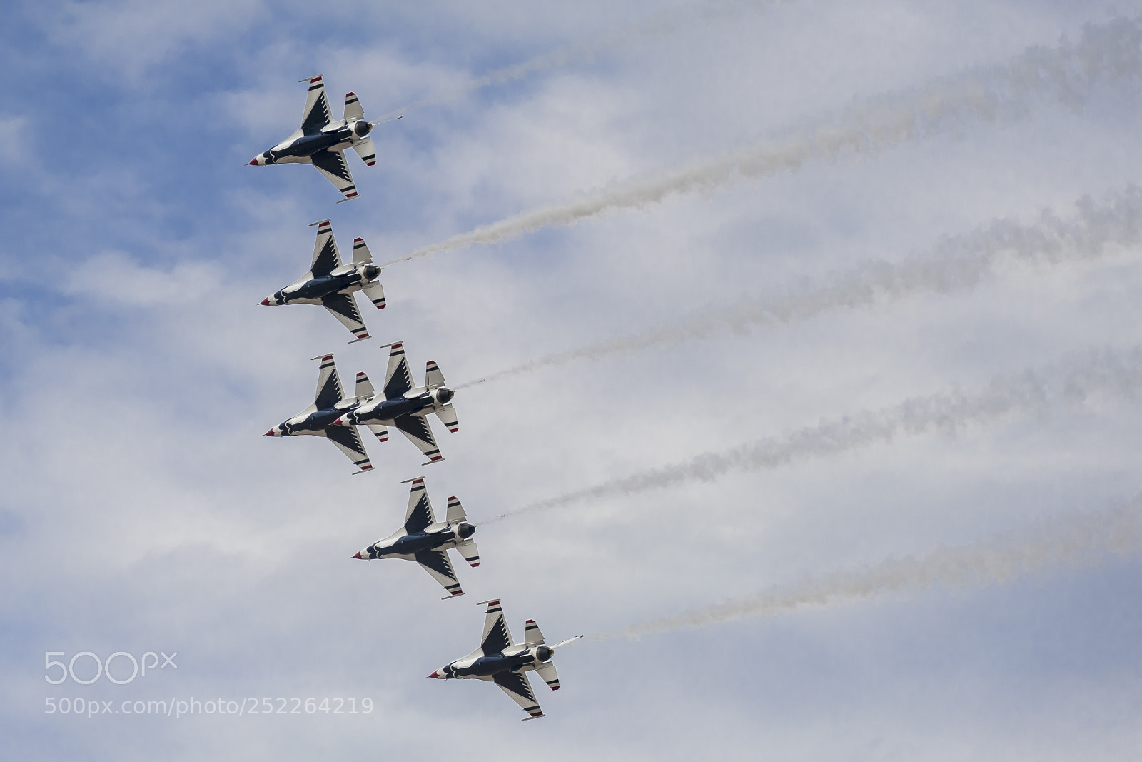 Nikon D700 sample photo. Air force thunderbirds f-16c photography