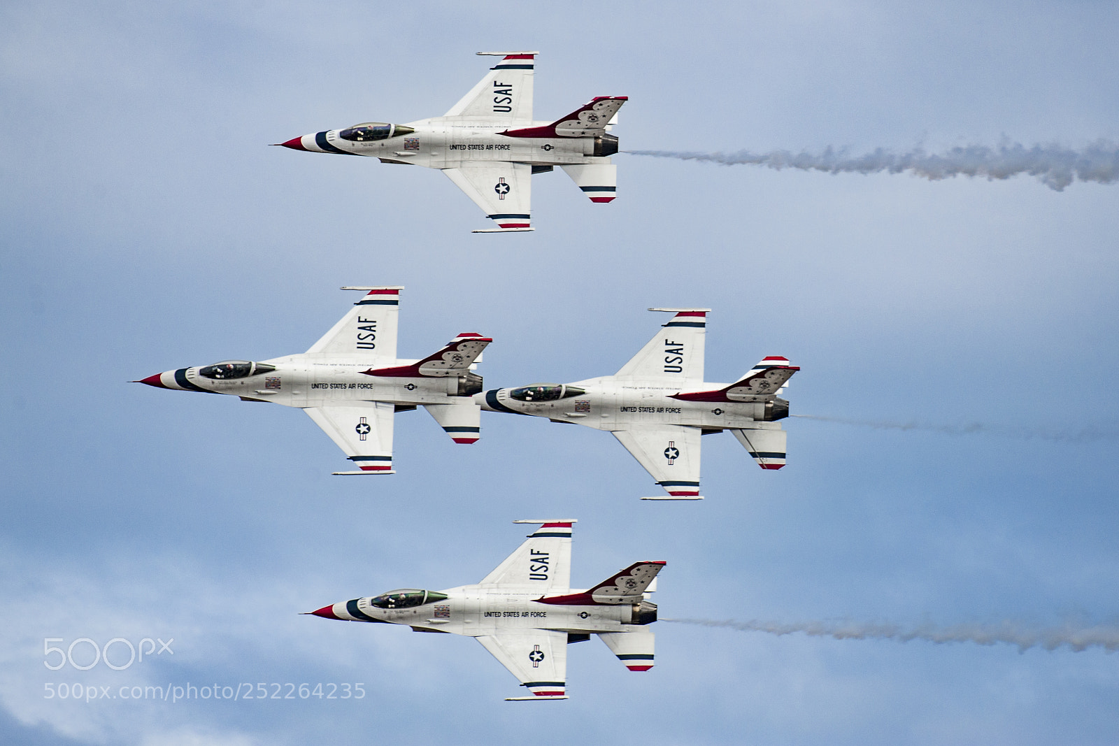 Nikon D700 sample photo. Air force thunderbirds f-16c photography