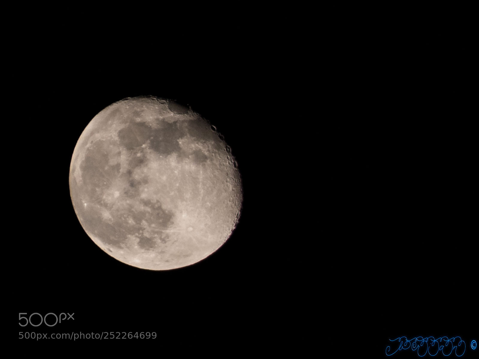 Nikon D750 sample photo. Zoom into the moon photography