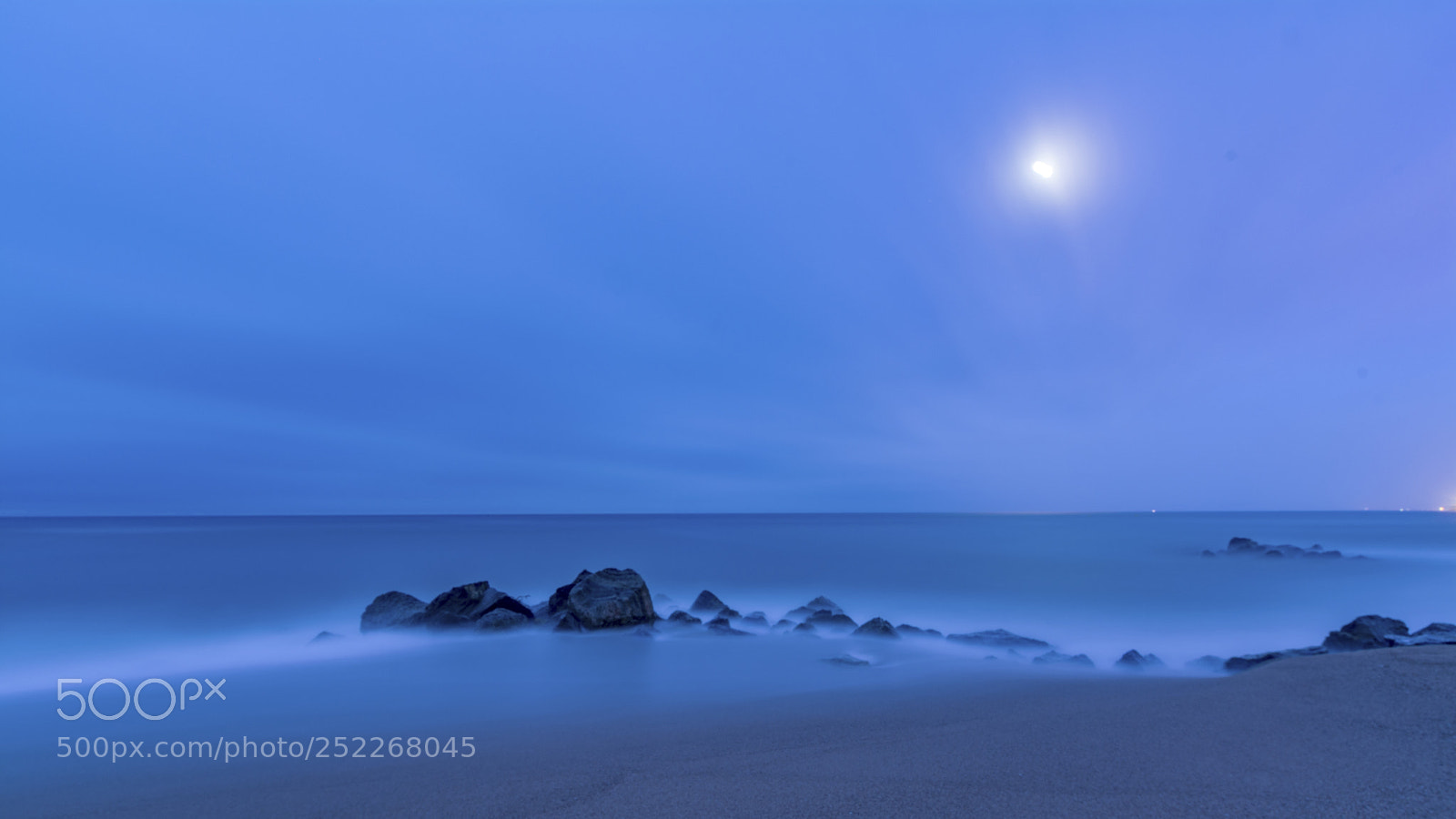 Nikon D7100 sample photo. Moon-morning photography