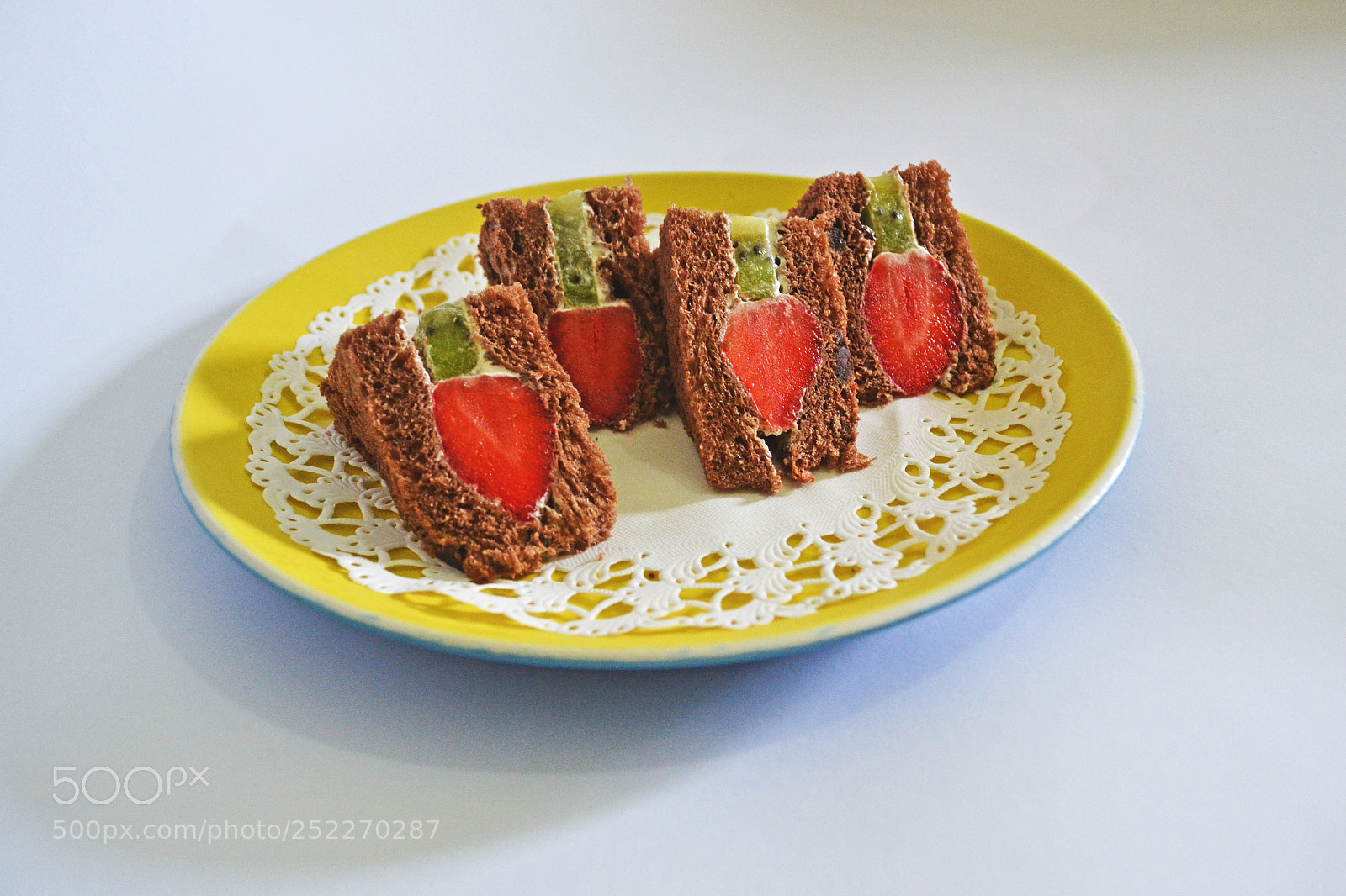 Nikon D3100 sample photo. Fruit sandwich photography