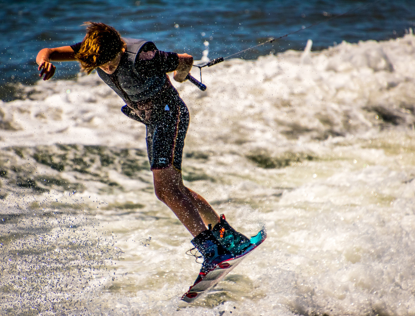 Canon EOS 80D sample photo. Wakeboarding competition photography