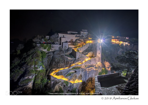 Canon EOS 760D (EOS Rebel T6s / EOS 8000D) sample photo. Great meteoro monastery photography
