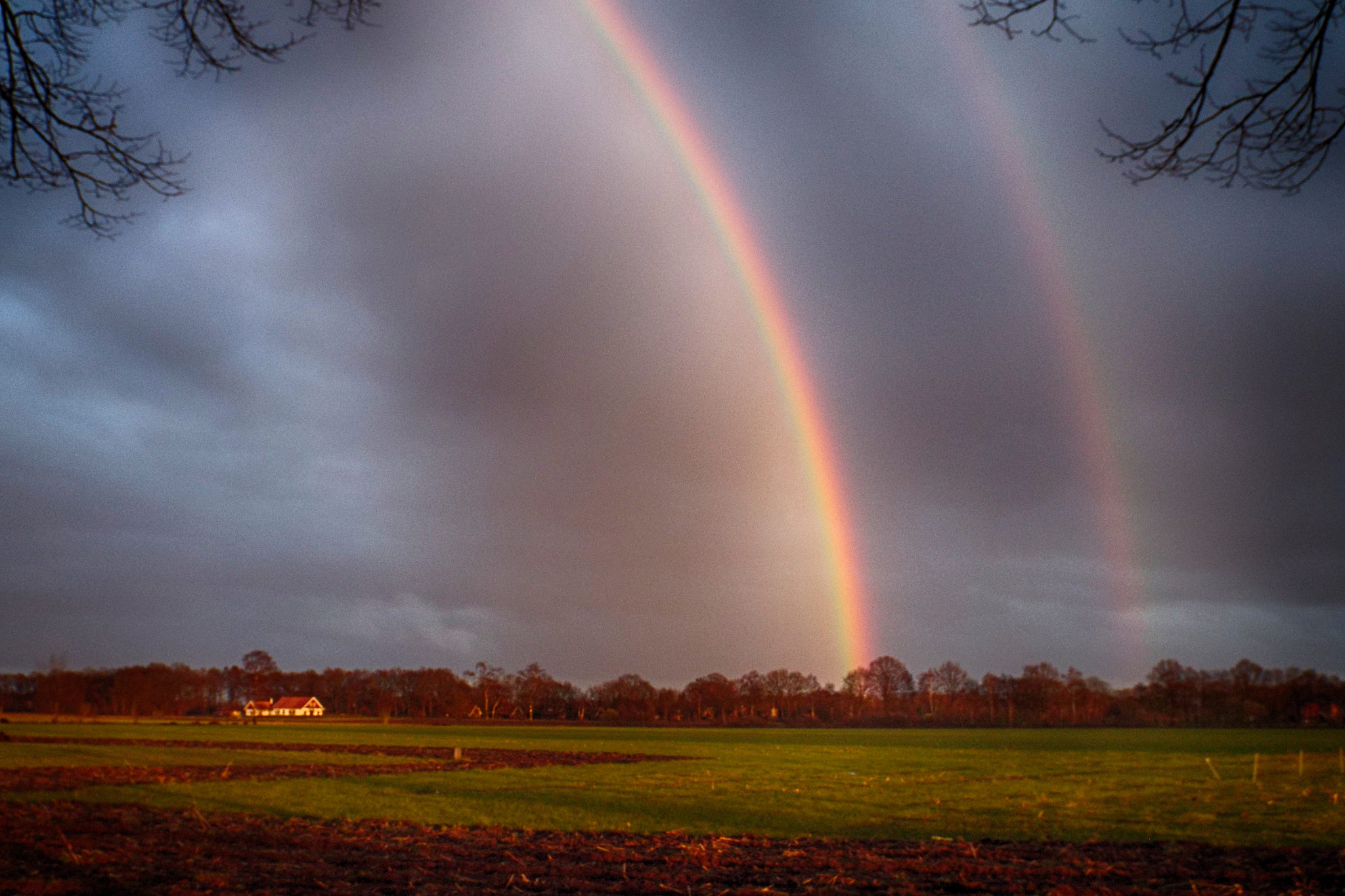 Fujifilm FinePix S6800 sample photo. Rainbow photography