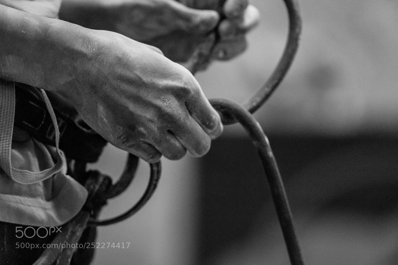 Canon EOS 7D Mark II sample photo. Rock climbing preparations photography