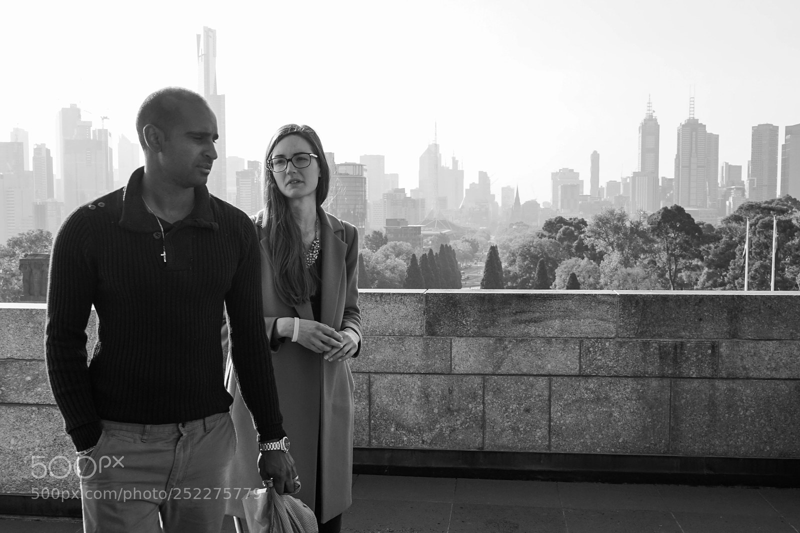 Sony a7 II sample photo. Hazy skyline photography