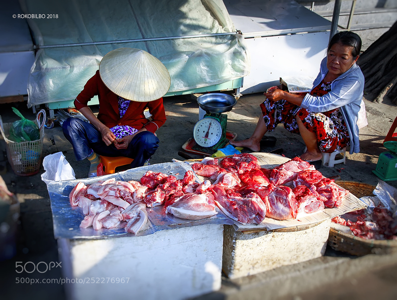 Canon EOS 50D sample photo. Hoi an market 2 photography