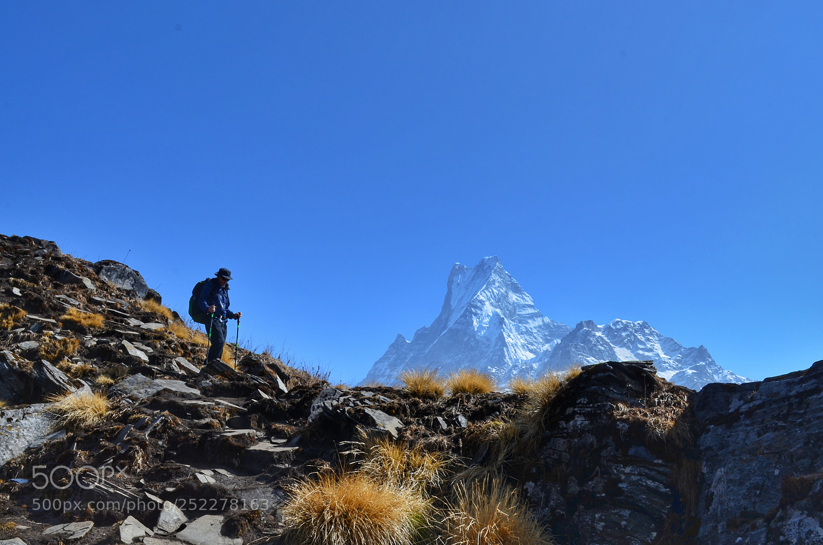 Nikon D5100 sample photo. Mardi himal trek photography