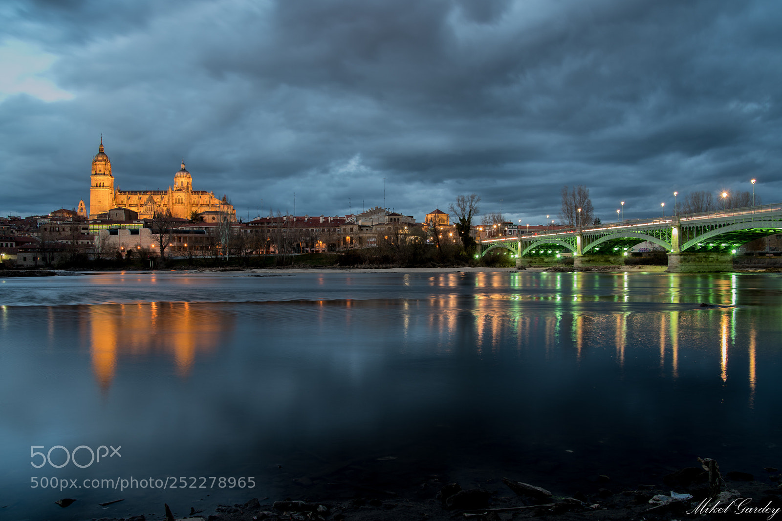 Nikon D500 sample photo. Salamanca night photography