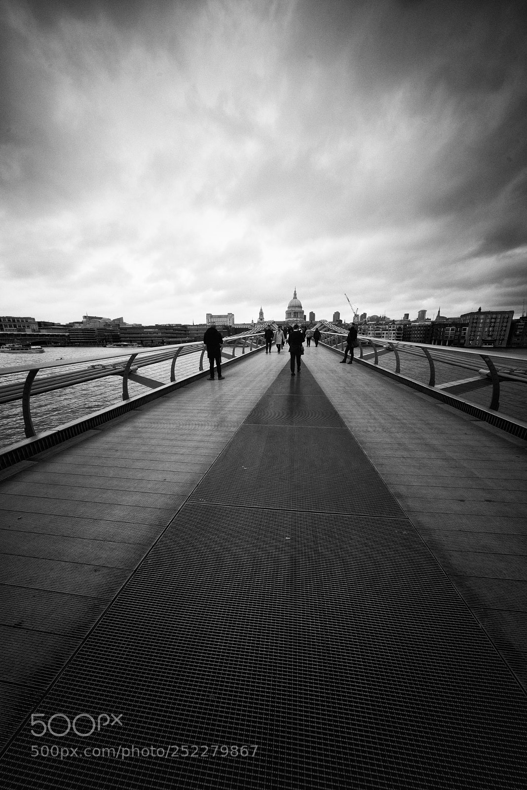 Sony a7R sample photo. Millennium bridge photography