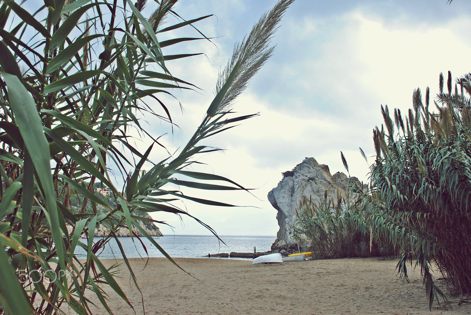 Nikon D3000 sample photo. Tumbled boat photography