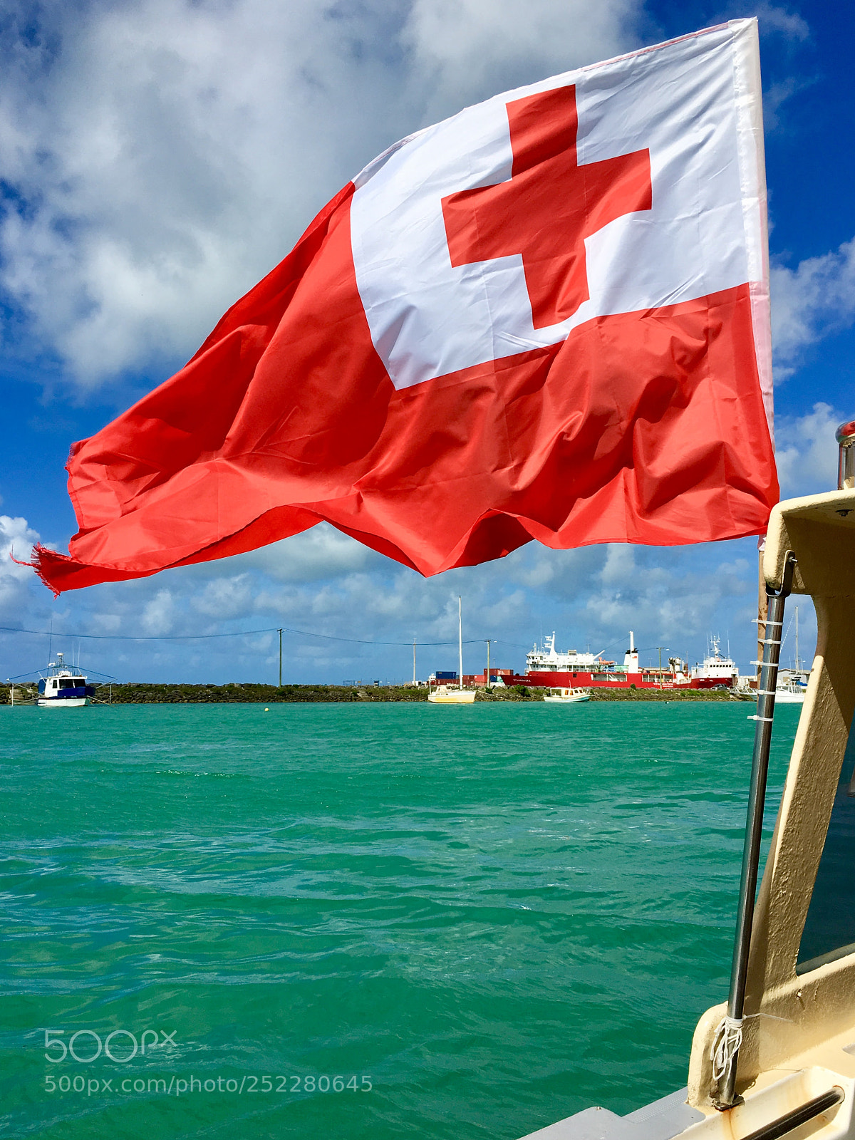 Apple iPhone 6s sample photo. Tonga flag photography
