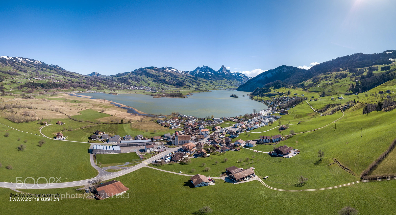 DJI FC220 sample photo. Lauerz 2 photography