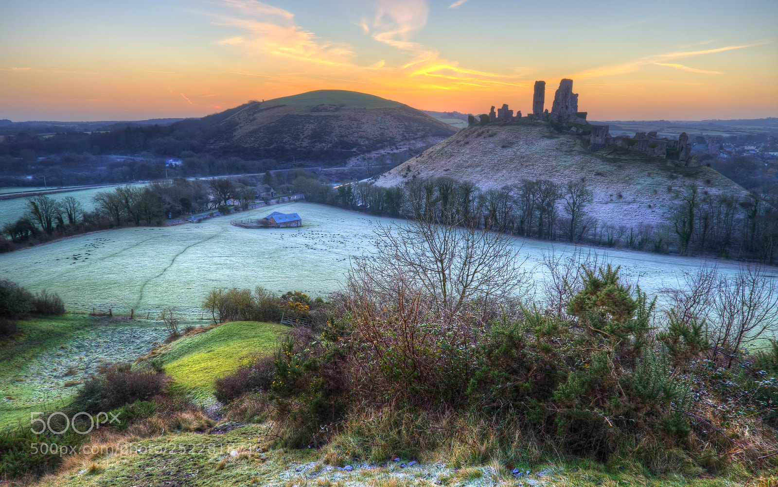 Nikon D700 sample photo. Beautiful medieval castle ruin photography