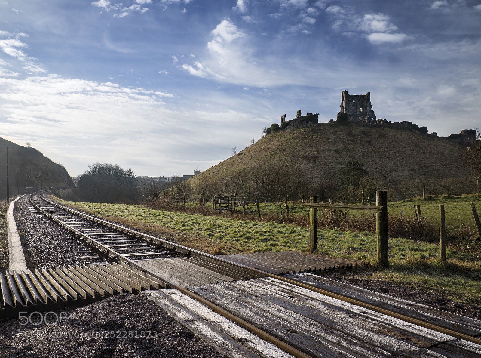 Nikon D600 sample photo. Railway runs around old photography