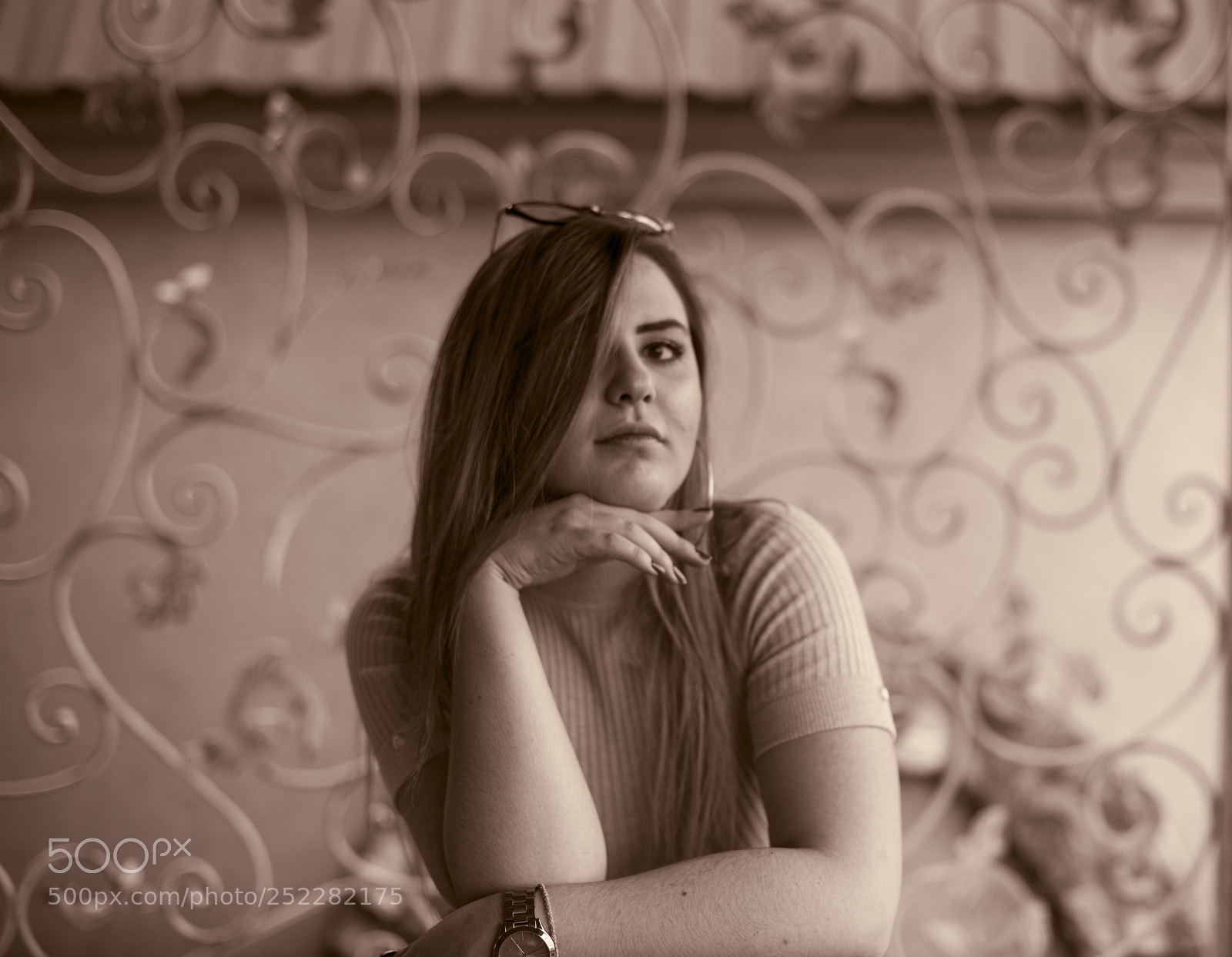 Nikon D600 sample photo. Nency portrait in retro photography