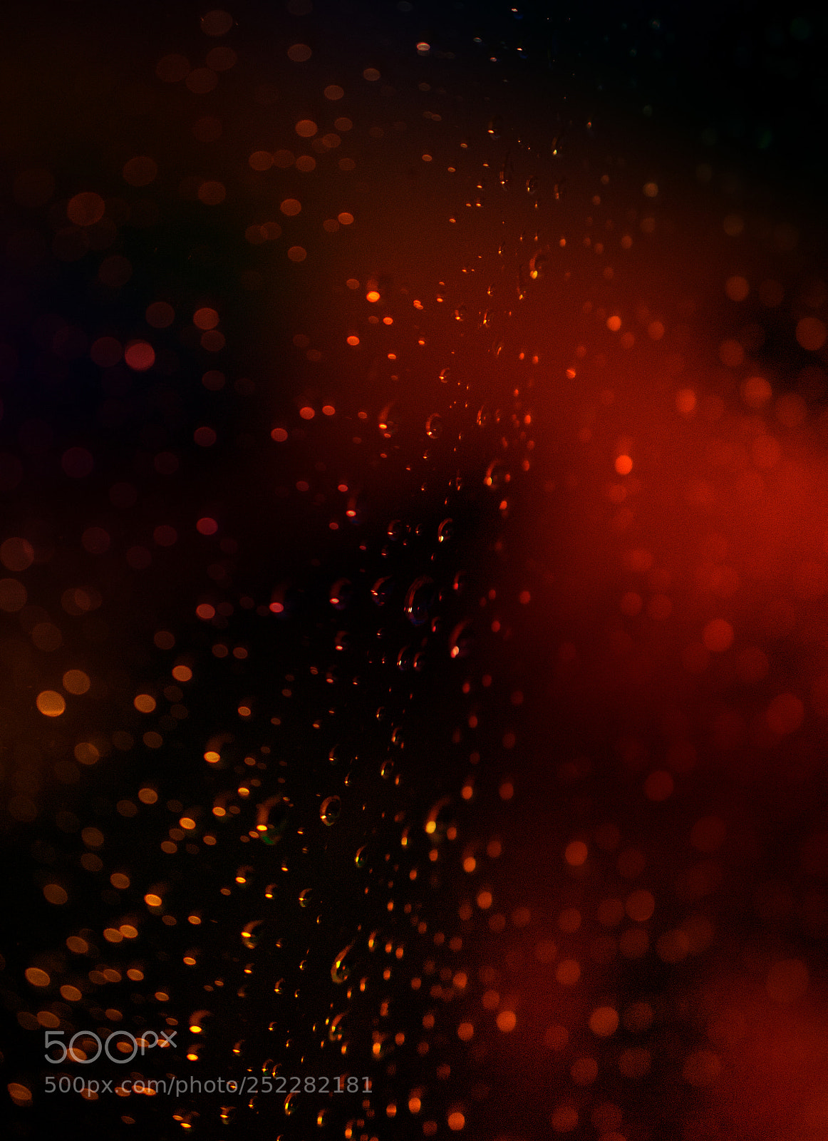 Nikon D5100 sample photo. Abstract water drops closeup photography