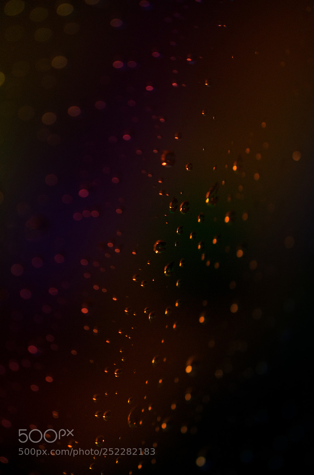 Nikon D5100 sample photo. Abstract water drops closeup photography