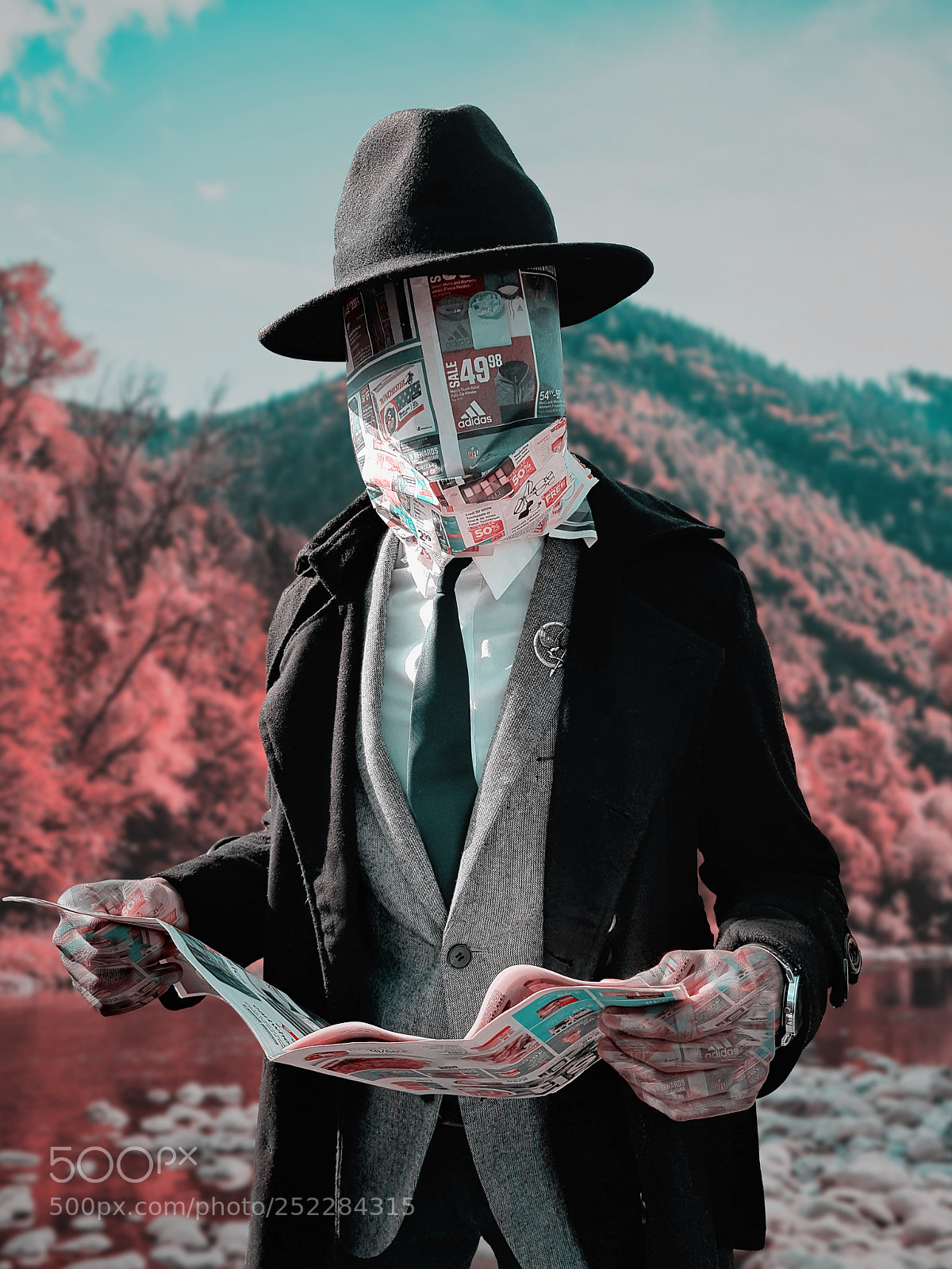 Samsung Galaxy S7 Edge sample photo. Paper man] photography