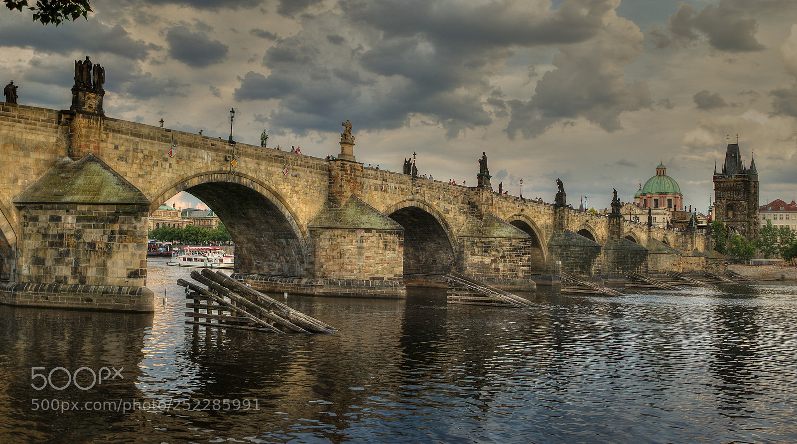 Sony Alpha DSLR-A200 sample photo. Charles bridge photography