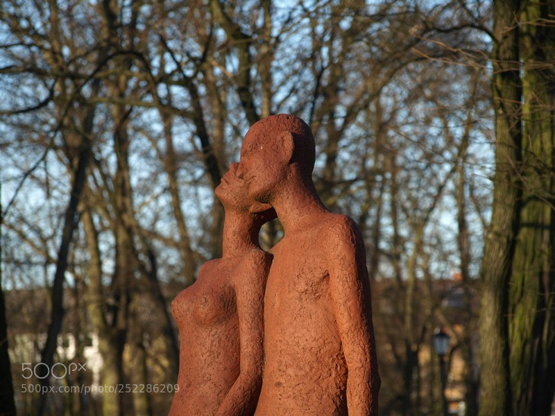 Olympus E-510 (EVOLT E-510) sample photo. Lovers photography