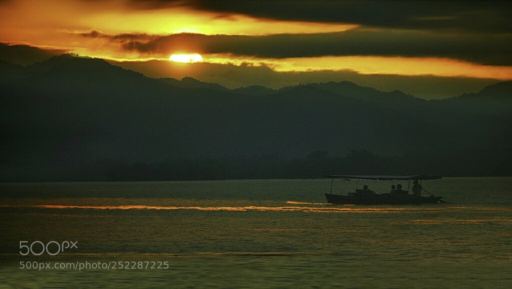 Nikon D300 sample photo. 西湖醉夕阳 photography