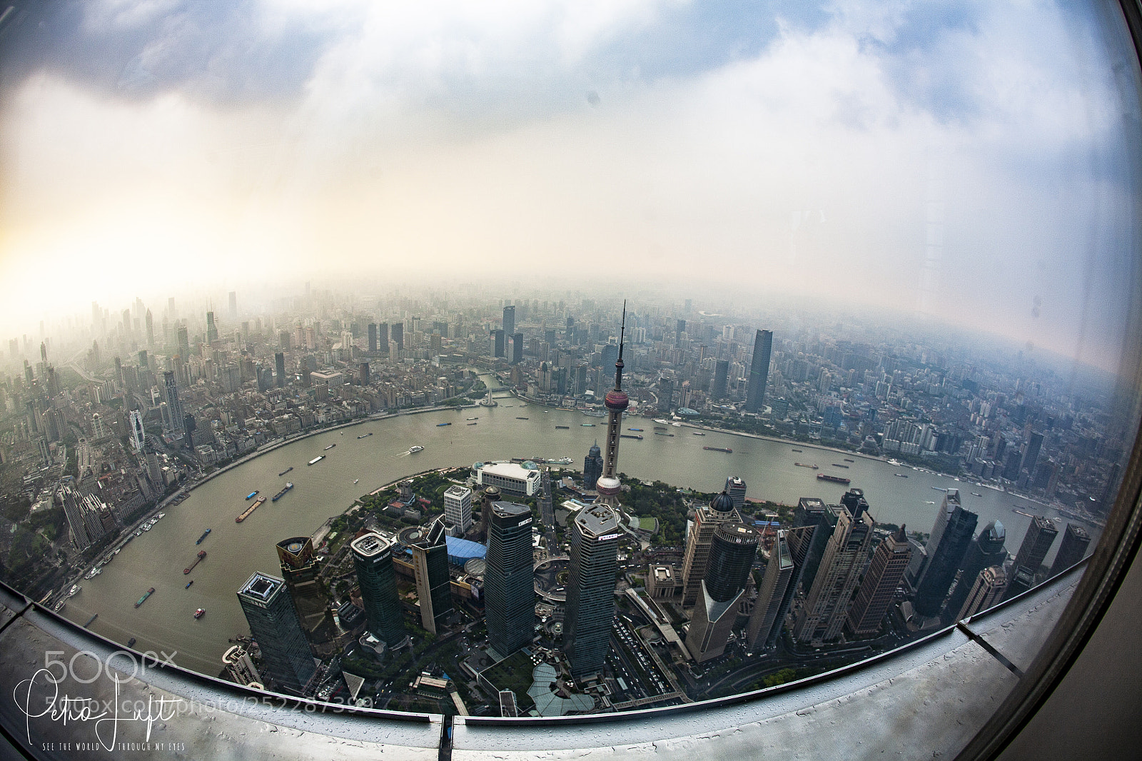 Canon EOS 5D sample photo. Shanghai tower view photography