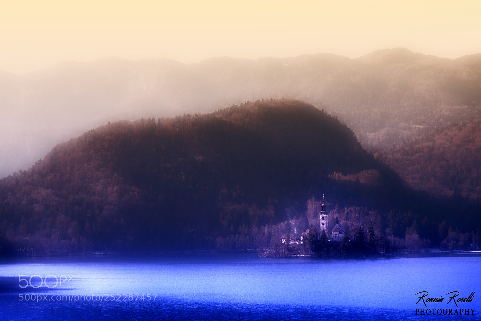 Canon EOS 40D sample photo. The bled lake photography