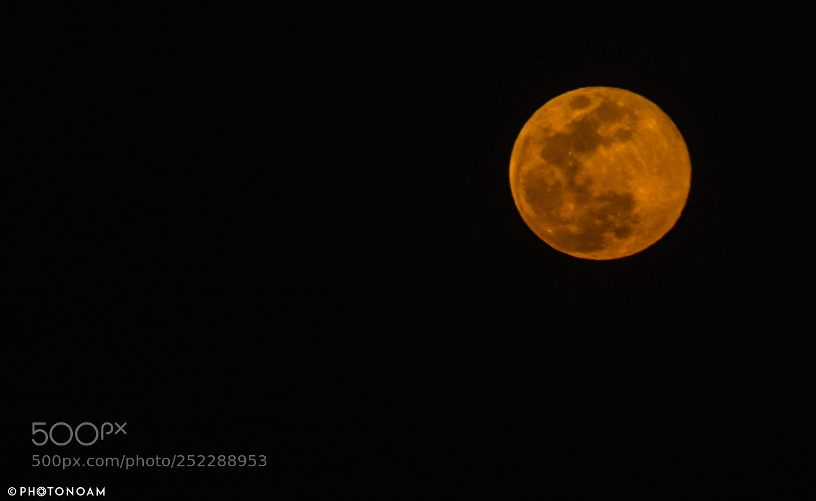 Nikon D7200 sample photo. The beautiful moon photography