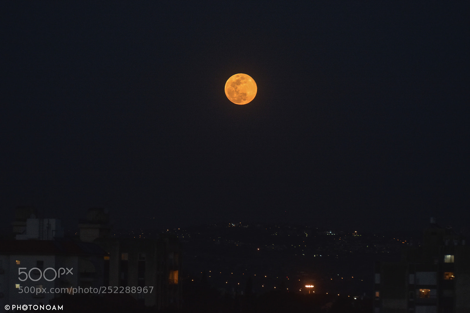 Nikon D7200 sample photo. Full moon photography