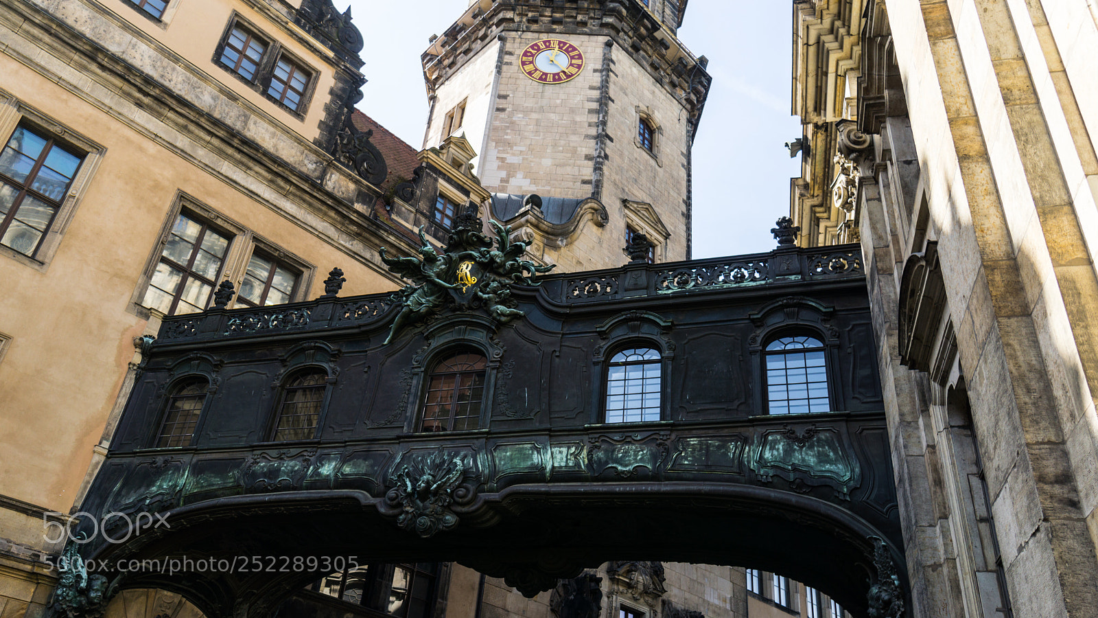 Sony a6000 sample photo. Dark bridge in dresden photography
