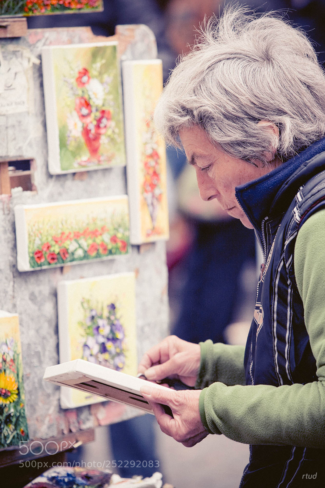 Canon EOS 5D sample photo. Art in place du photography