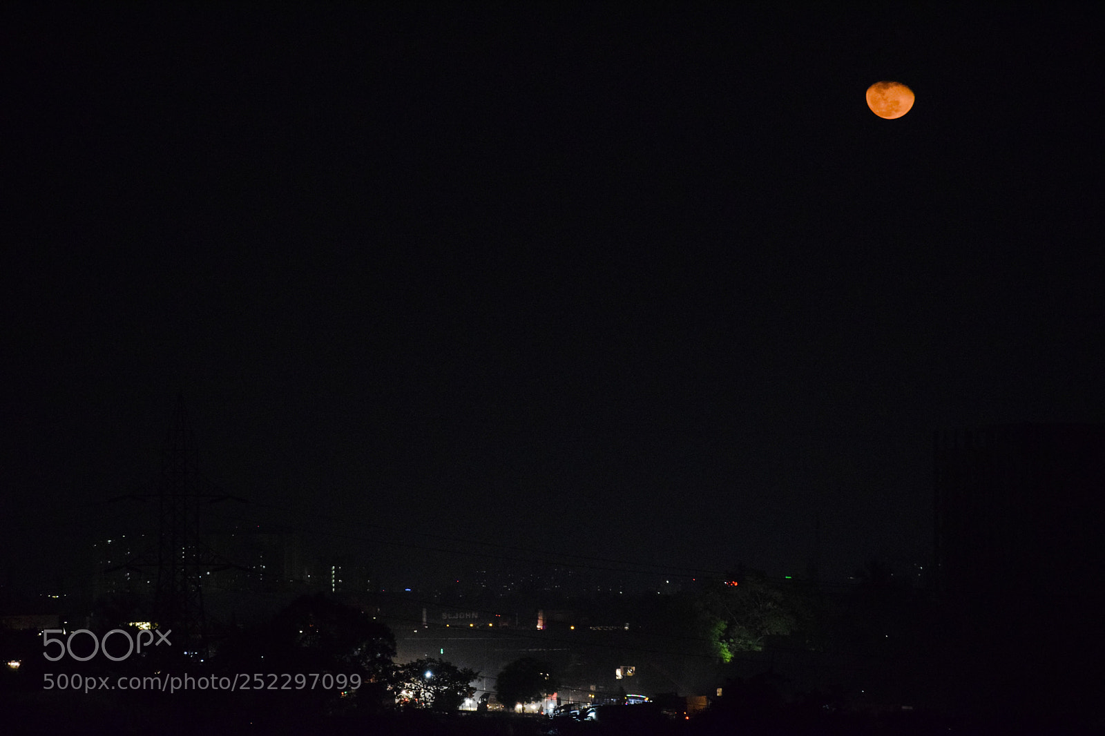 Nikon D3300 sample photo. Moon photography