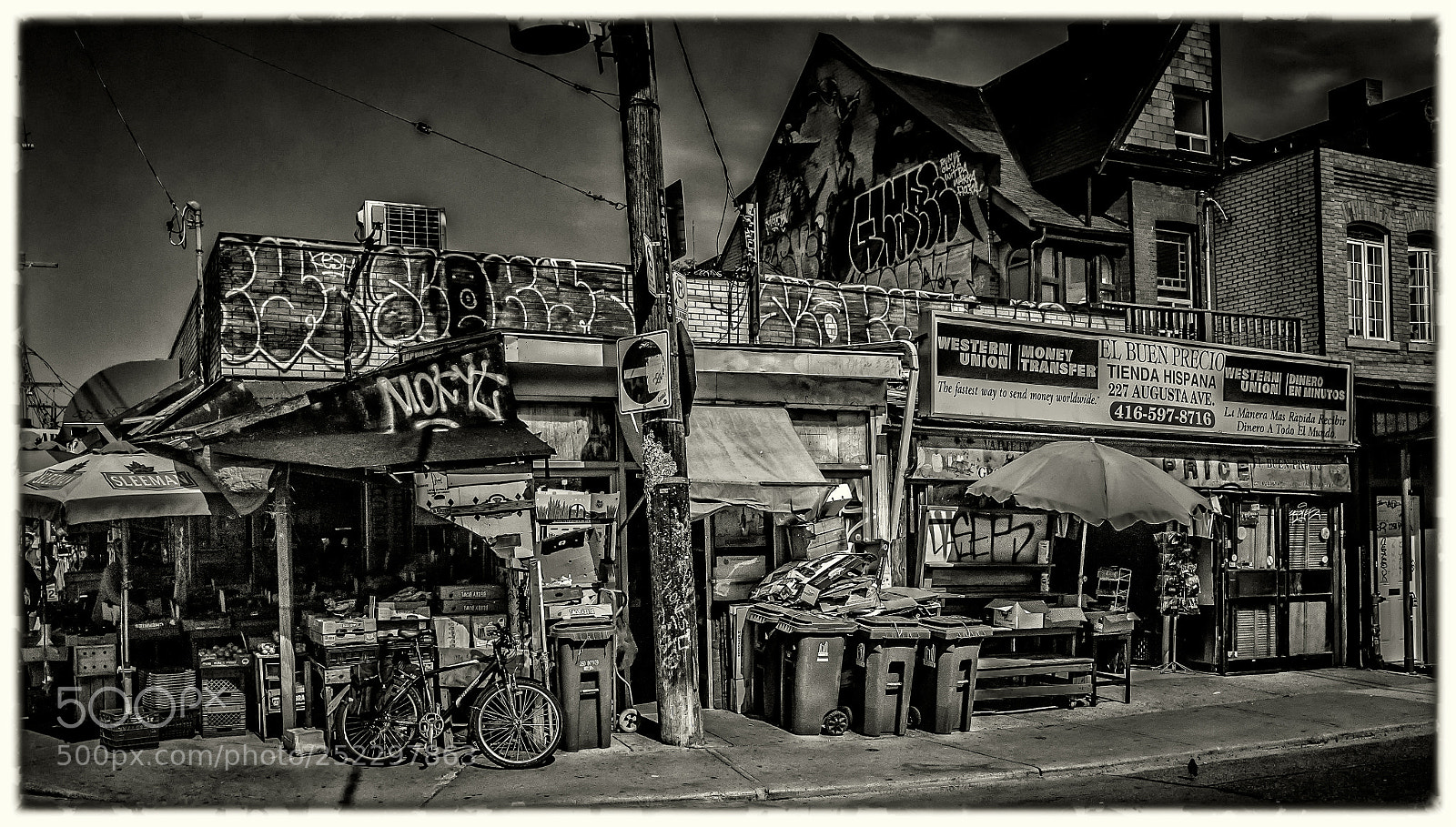 Ricoh GR sample photo. The corner fruit market photography