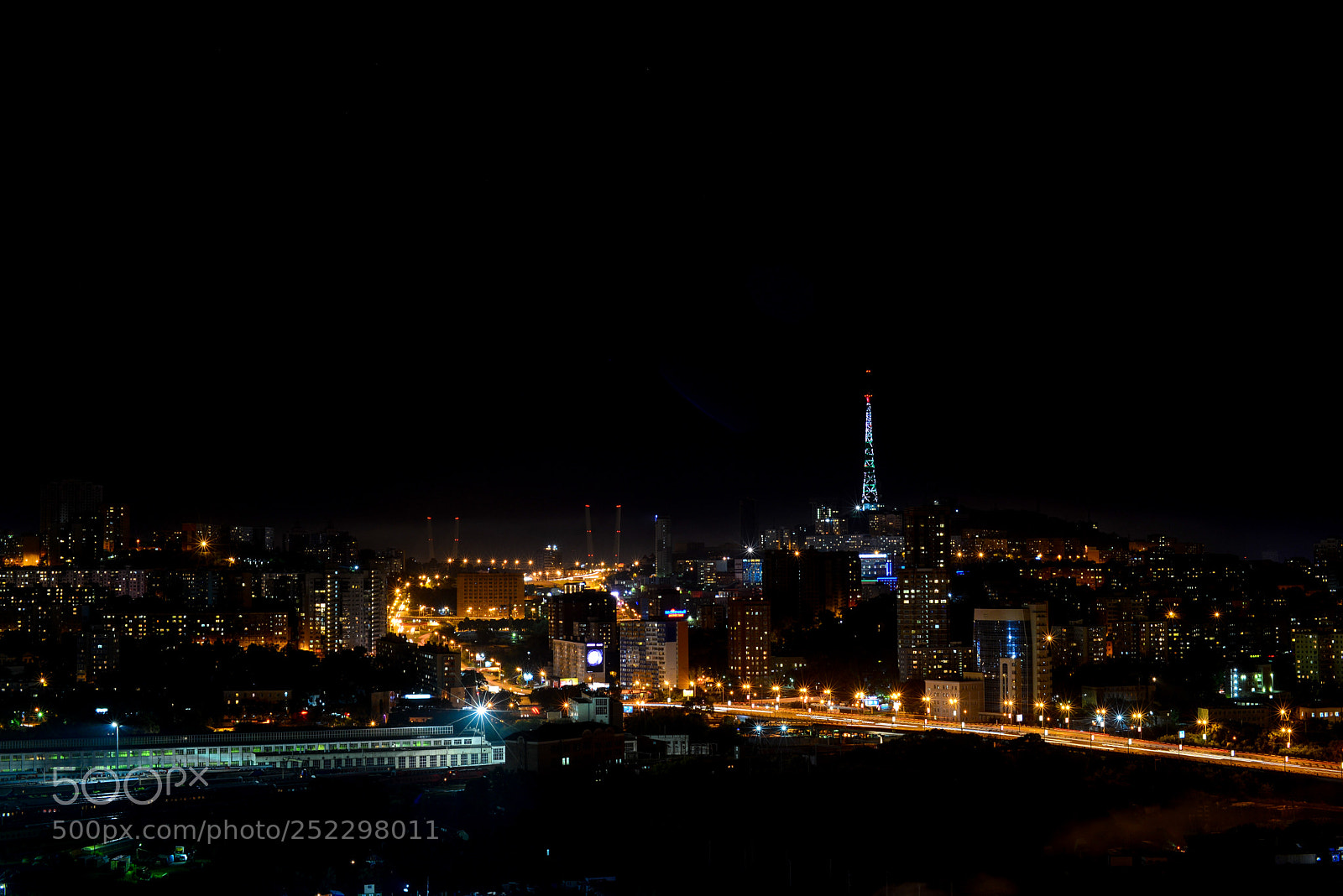 Nikon D600 sample photo. Ночной город photography