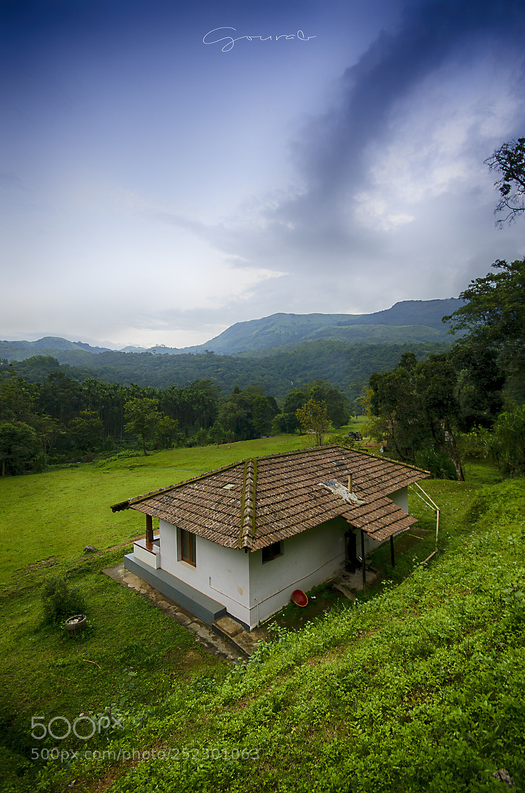 Nikon D7000 sample photo. A lone house coorg photography