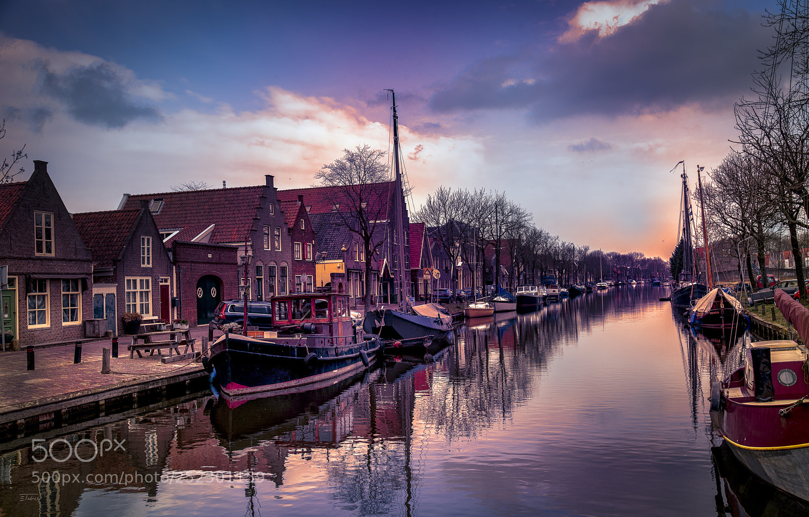 Nikon D810 sample photo. Netherland sunset photography