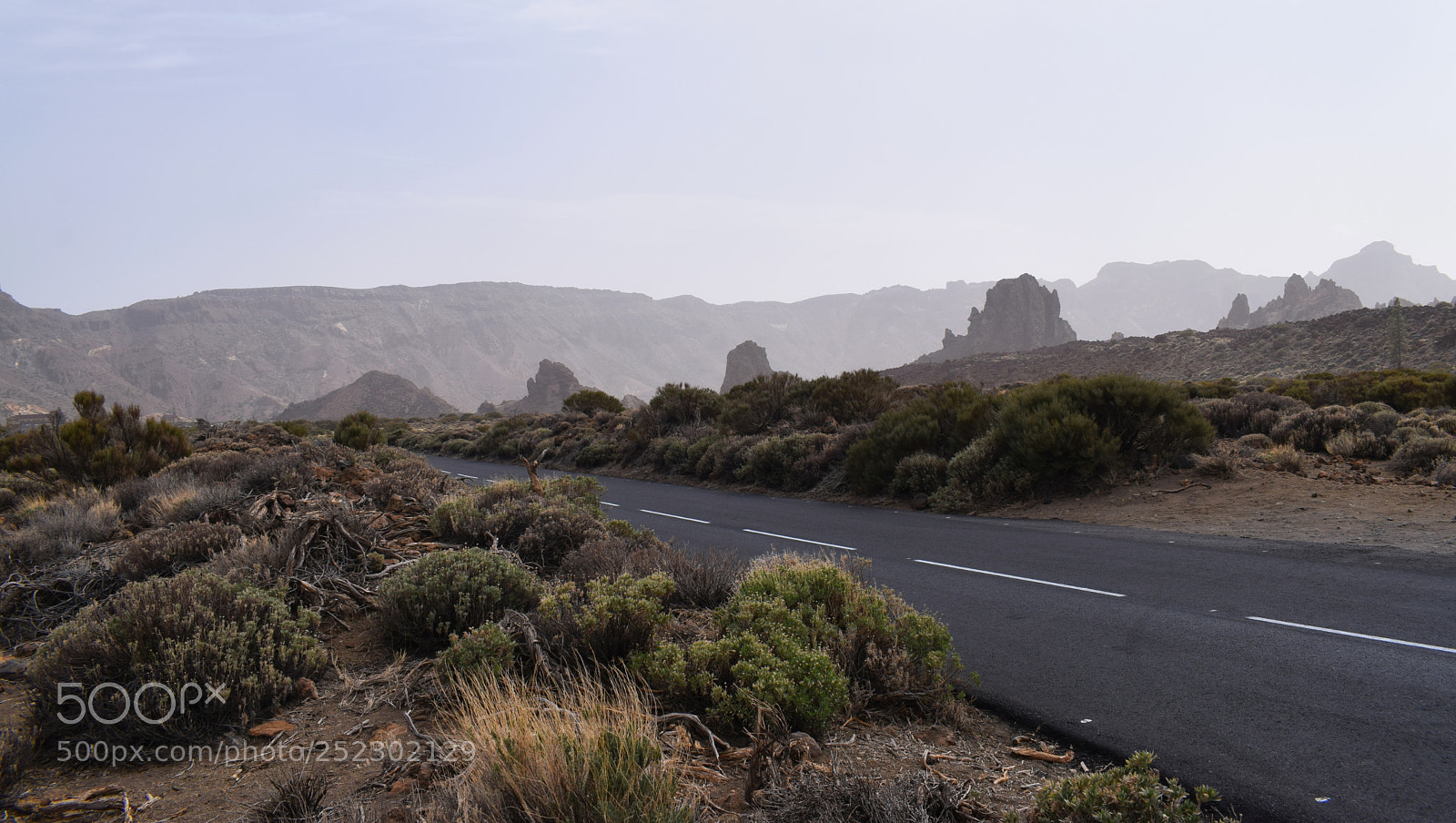 Nikon D3300 sample photo. Road in teide national photography