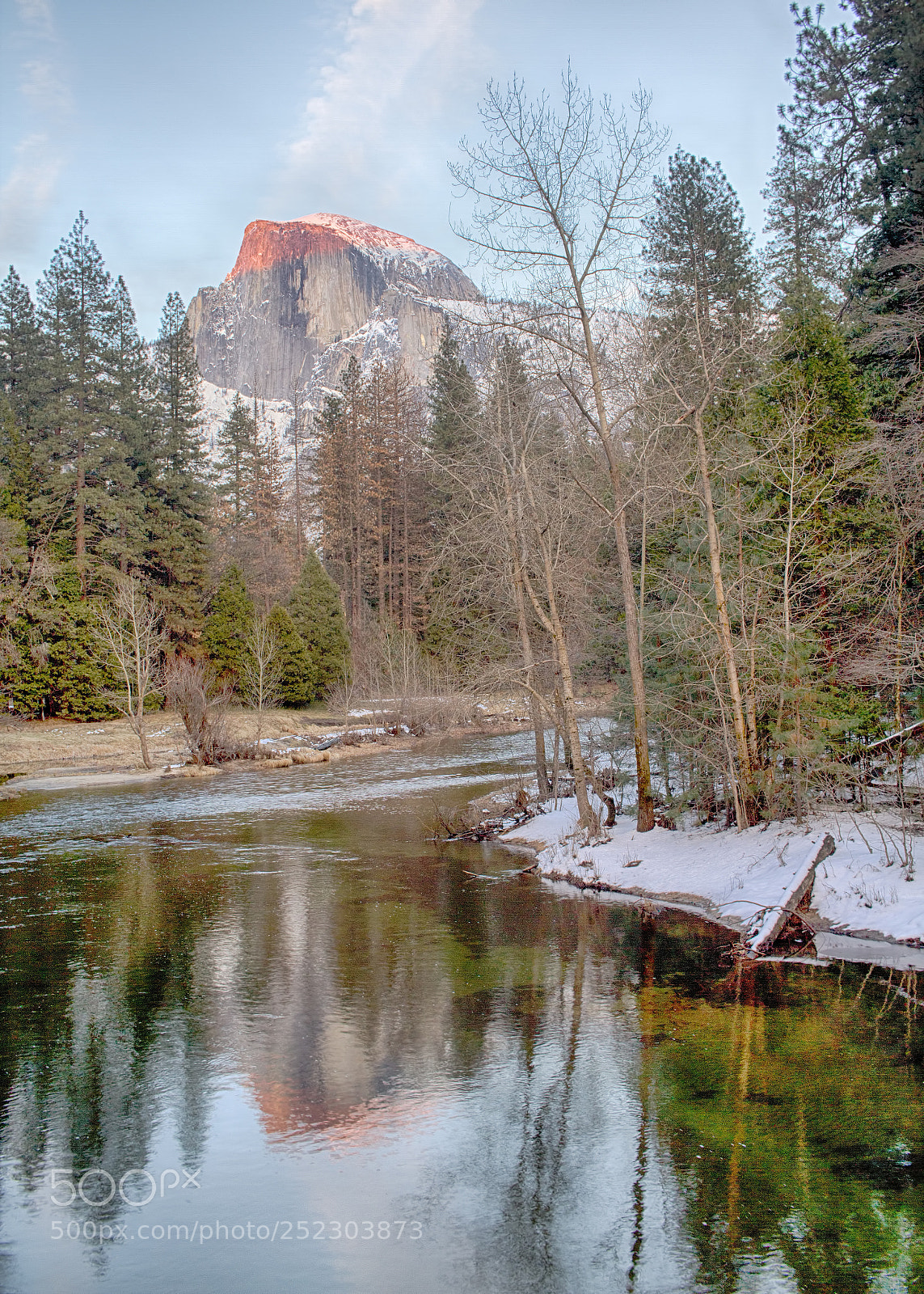 Canon EOS 7D sample photo. Half dome sunset at photography