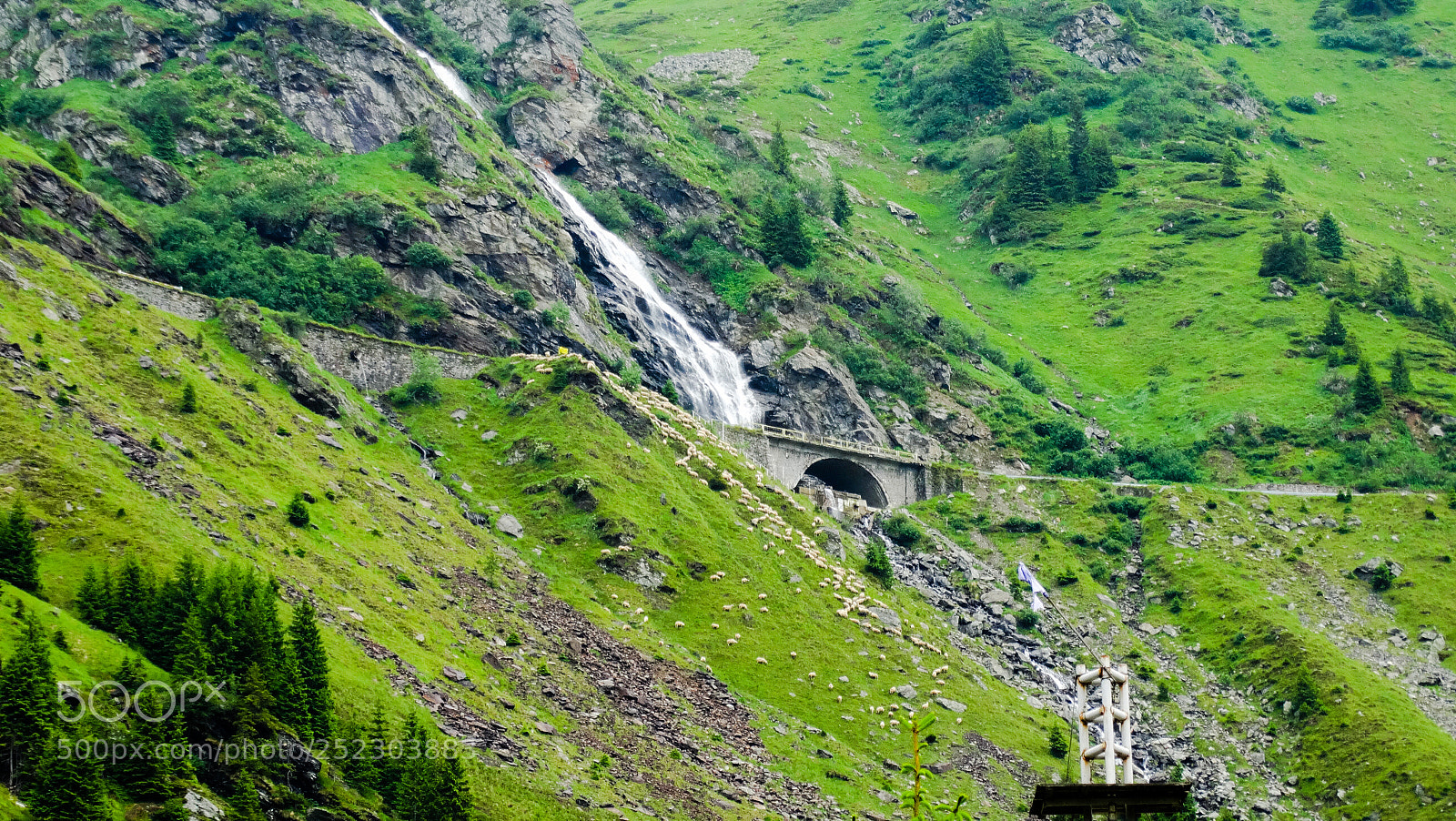 Sony Cyber-shot DSC-HX300 sample photo. Wonderful road in mountains photography